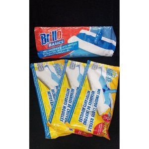 Brillo Wet Swiffer Mop Refill Cloth Bundle Cleaner
